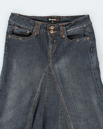 Vintage Y2k 00s Rewind Denim Skirt - S