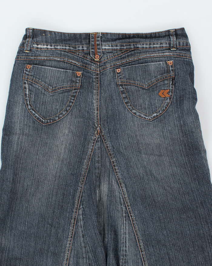 Vintage Y2k 00s Rewind Denim Skirt - S