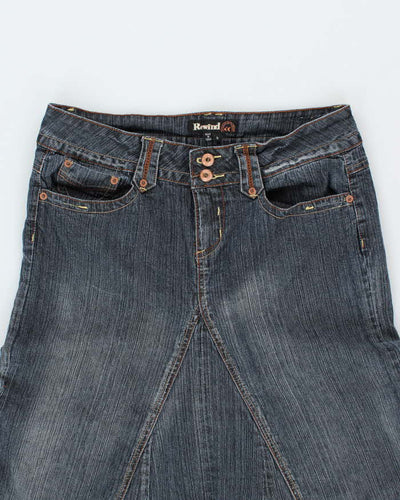 Vintage Y2k 00s Rewind Denim Skirt - S