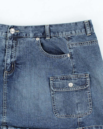 Vintage Y2k 00s Tommy Hilfiger Denim Skirt - XS