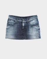 Vintage Y2k 00s Miss Sixty Denim Mini Skirt - XS
