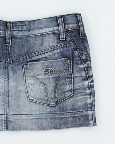 Vintage Y2k 00s Miss Sixty Denim Mini Skirt - XS