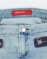 Vintage Y2k 00s Miss Sixty Denim Mini Skirt - S