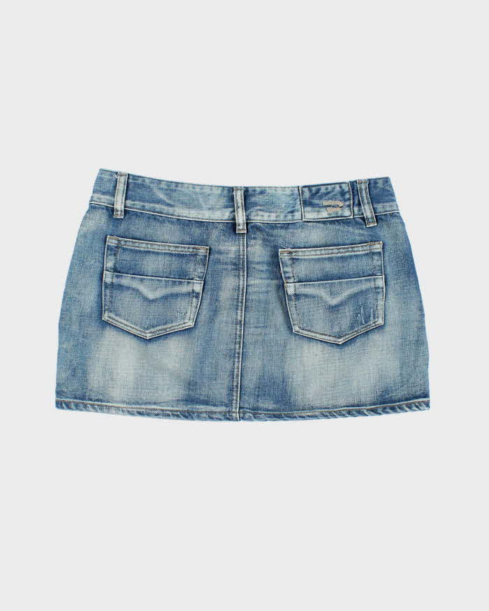 Vintage Y2k 00s Diesel Denim Mini Skirt - S