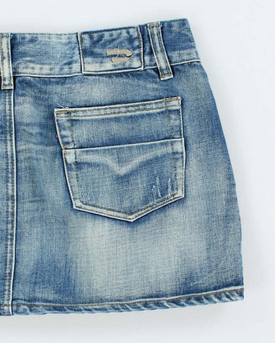 Vintage Y2k 00s Diesel Denim Mini Skirt - S