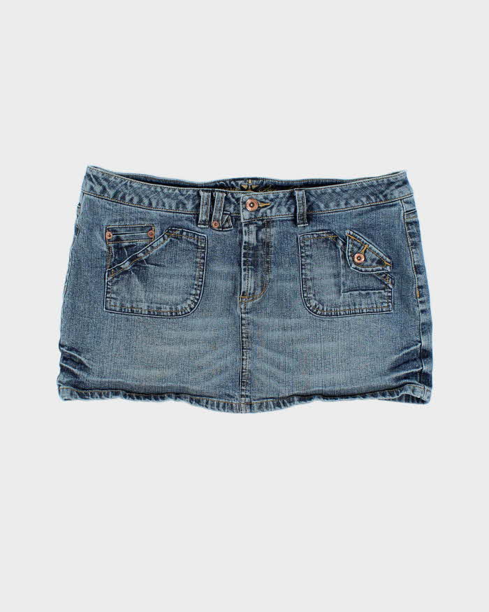 Vintage Y2k 00s Arizona Denim Mini Skirt - S