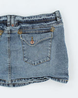 Vintage Y2k 00s Arizona Denim Mini Skirt - S