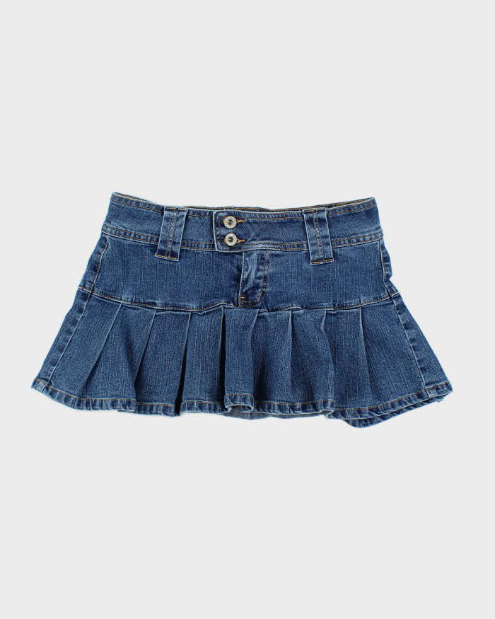 Vintage Y2k 00s Angels Denim Mini Skirt - S