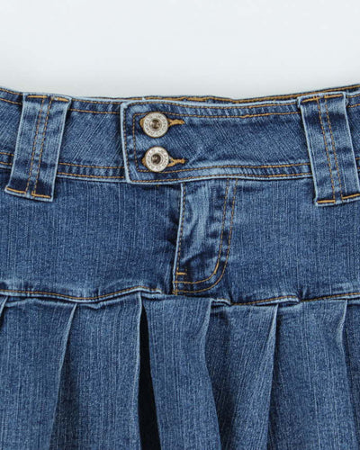 Vintage Y2k 00s Angels Denim Mini Skirt - S