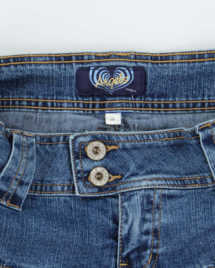 Vintage Y2k 00s Angels Denim Mini Skirt - S