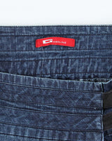Vintage Y2k 00s Gasoline Wrap Denim Mini Skirt - S