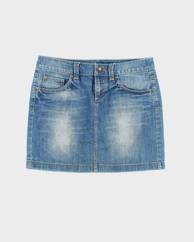 Vintage Y2k 00s Espirt Denim Mini Skirt - S