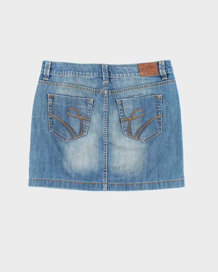 Vintage Y2k 00s Espirt Denim Mini Skirt - S