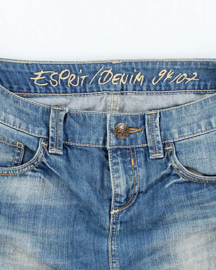 Vintage Y2k 00s Espirt Denim Mini Skirt - S