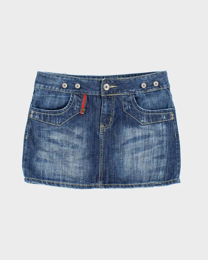 Vintage Y2k 00s RH Denim Mini Skirt - S