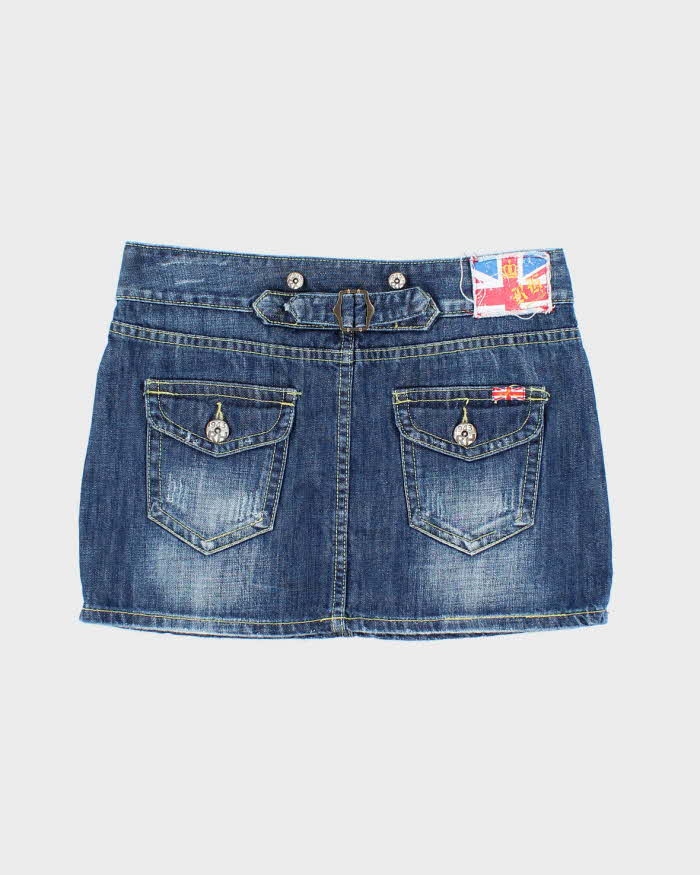 Vintage Y2k 00s RH Denim Mini Skirt - S