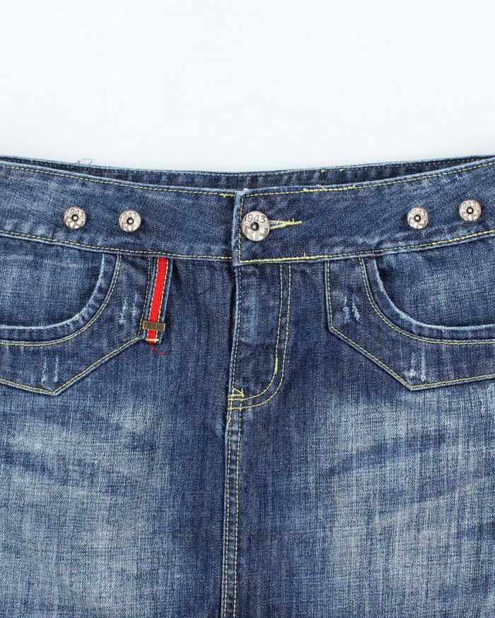 Vintage Y2k 00s RH Denim Mini Skirt - S