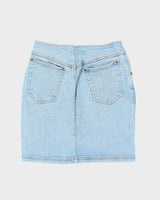 Vintage Y2k 00s DKNY Zip Denim Skirt - XS