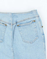 Vintage Y2k 00s DKNY Zip Denim Skirt - XS