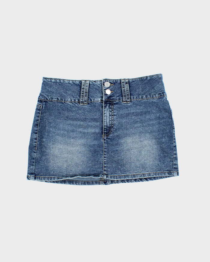 Vintage Y2k 00s Refuge Denim Skirt - S