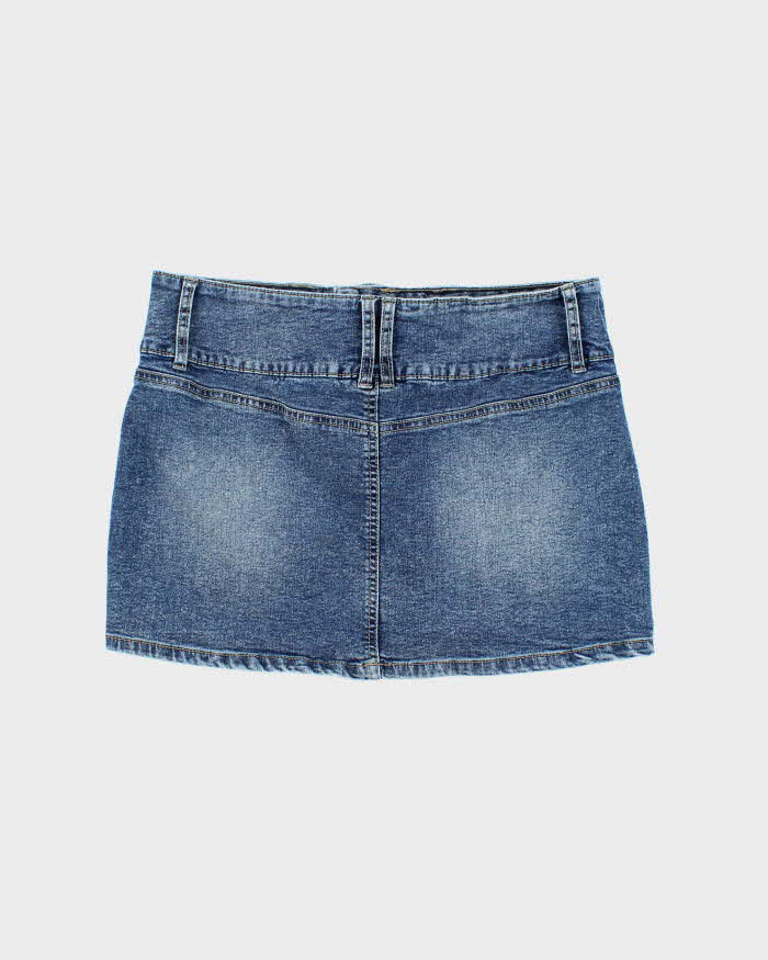 Vintage Y2k 00s Refuge Denim Skirt - S