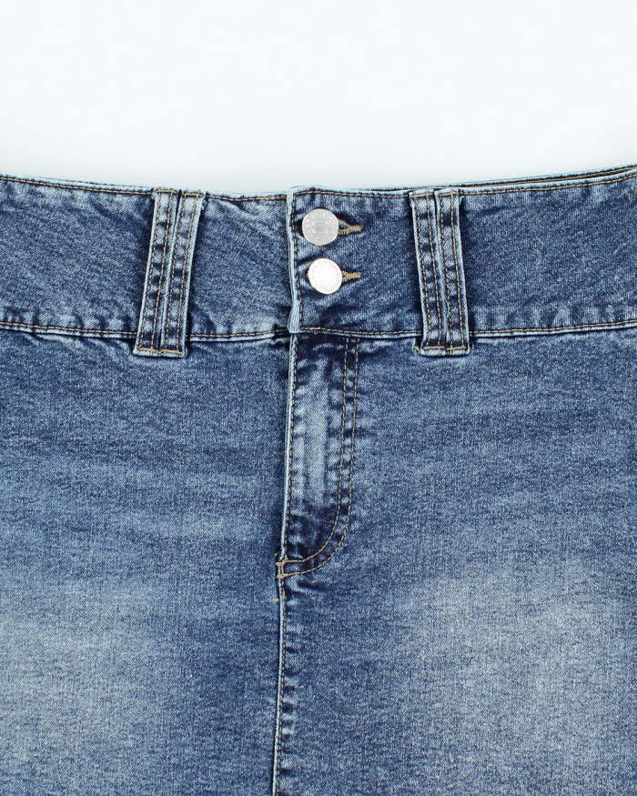 Vintage Y2k 00s Refuge Denim Skirt - S