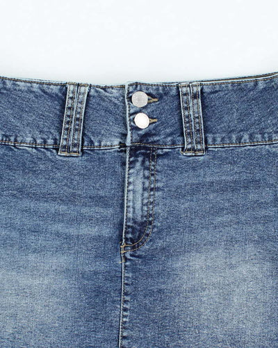 Vintage Y2k 00s Refuge Denim Skirt - S