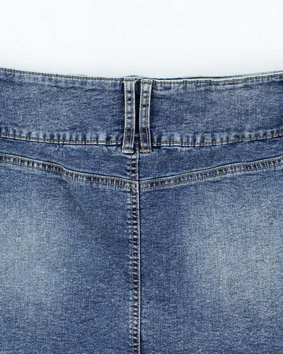 Vintage Y2k 00s Refuge Denim Skirt - S