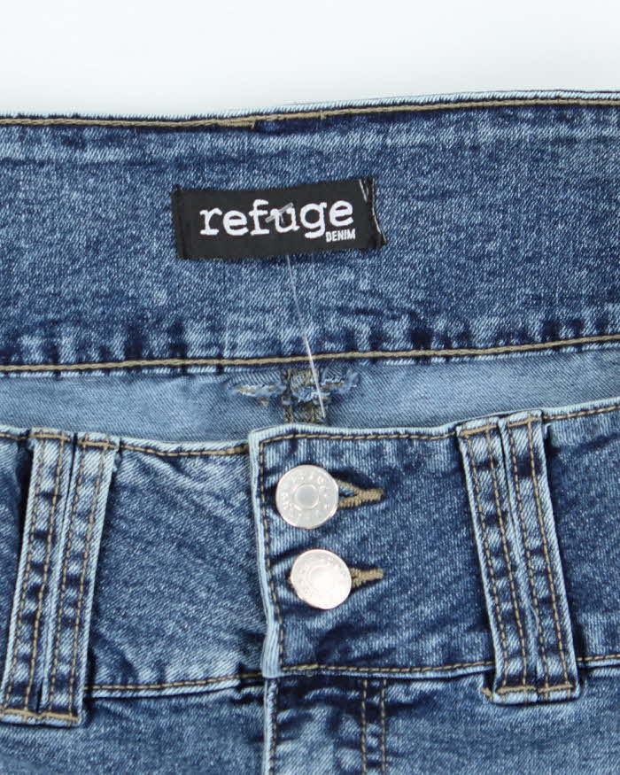Vintage Y2k 00s Refuge Denim Skirt - S