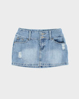 Vintage Y2k 00s Garage Denim Mini Skirt - XS