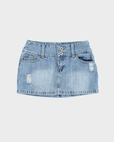 Vintage Y2k 00s Garage Denim Mini Skirt - XS