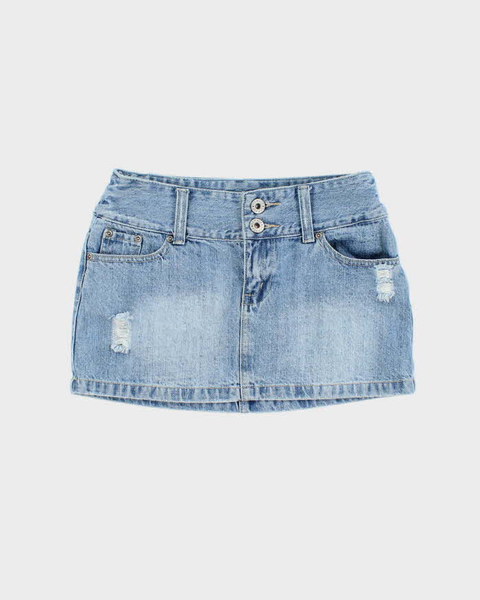 Vintage Y2k 00s Garage Denim Mini Skirt - XS