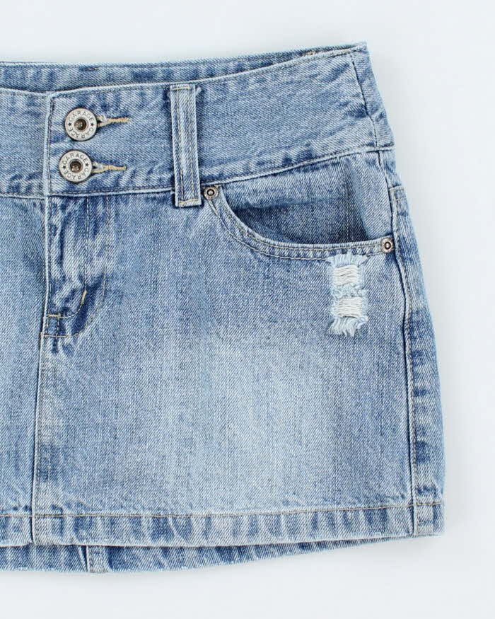 Vintage Y2k 00s Garage Denim Mini Skirt - XS