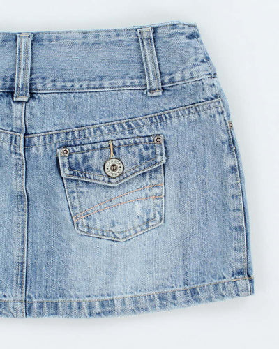 Vintage Y2k 00s Garage Denim Mini Skirt - XS