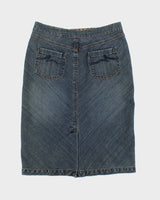 Vintage Y2k 00s Jessica Denim Skirt - S
