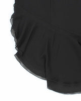 Vintage 1990s Black Asymmetrical Skirt - S