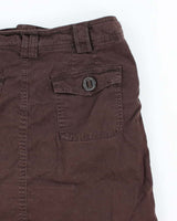 Y2k Jessica Brown Mini Skirt - S