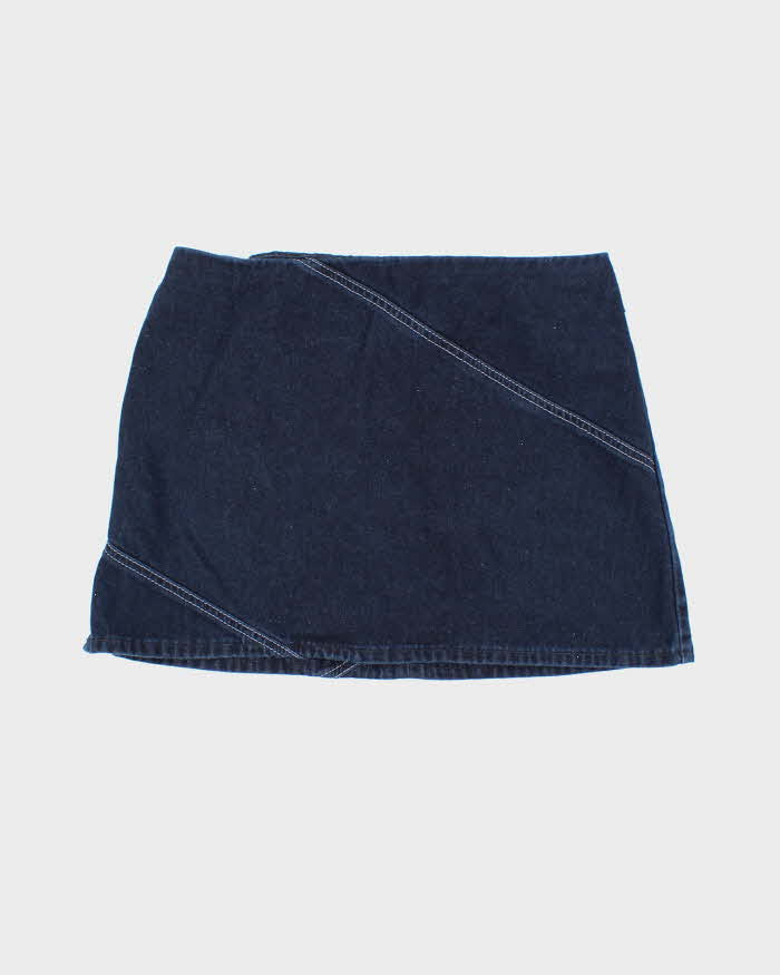 Tommy Jeans Dark Wash Denim Mini Skirt - S