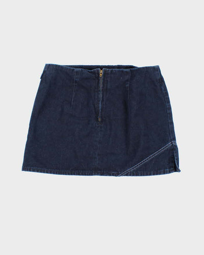 Tommy Jeans Dark Wash Denim Mini Skirt - S