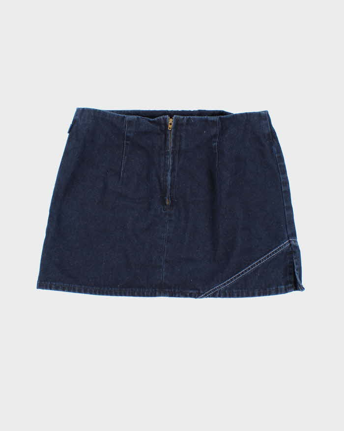 Tommy Jeans Dark Wash Denim Mini Skirt - S