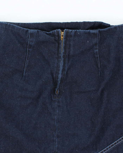 Tommy Jeans Dark Wash Denim Mini Skirt - S