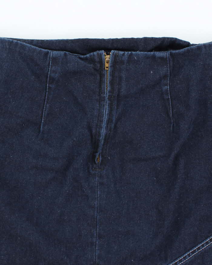 Tommy Jeans Dark Wash Denim Mini Skirt - S