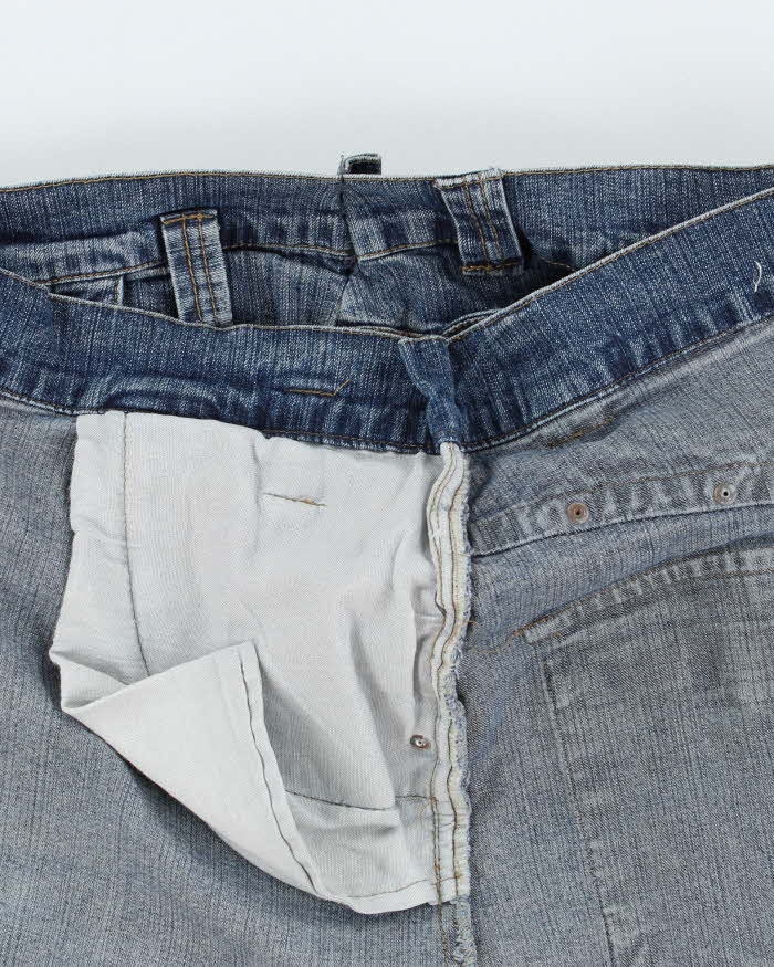 Y2k 00s Denim Maxi Skirt - W33