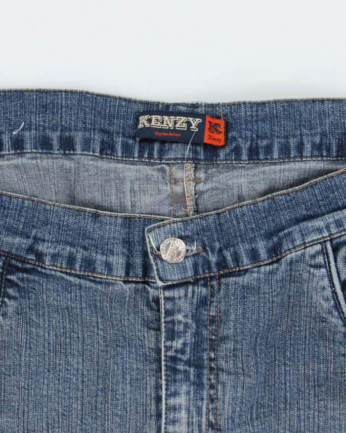 Y2k 00s Denim Maxi Skirt - W33