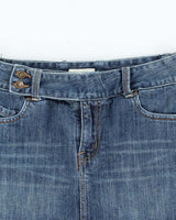 Y2k 00s Jacob Denim Mini Skirt - W28