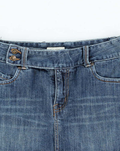 Y2k 00s Jacob Denim Mini Skirt - W28