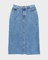 Vintage 90s/00s Jones New York Denim Midi Skirt - W32