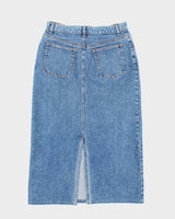 Vintage 90s/00s Jones New York Denim Midi Skirt - W32