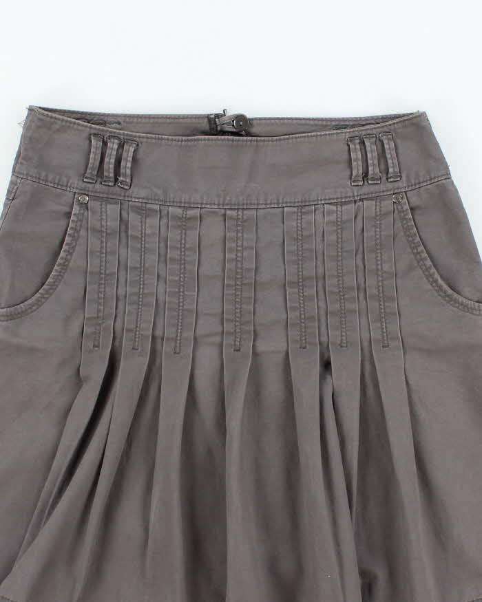 Vintage Y2k 00s Mexx Pleated Cargo Skirt - S