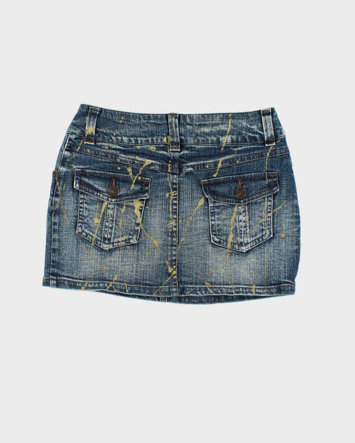 Vintage Y2k 00s The Vintage Standead Denim Mini Skirt - XS